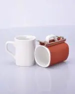 Силіконовий обтискач для чашки "Nescafe" 9,5 oz (червоний)