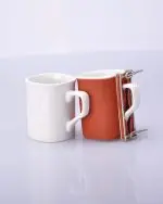Силіконовий обтискач для чашки "Nescafe" 9,5 oz (червоний)