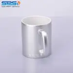 Чашка для сублімації перламутрова (срібло)