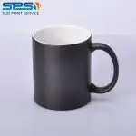 Чашка для сублімації хамелеон МАТОВИЙ (чорний)