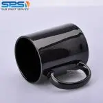Чашка для сублімації хамелеон Full Black (ГЛЯНЦЕВИЙ)