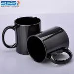 Чашка для сублімації хамелеон Full Black (ГЛЯНЦЕВИЙ)