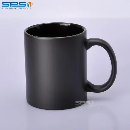 Чашка для сублимации хамелеон Full Black (МАТОВЫЙ)