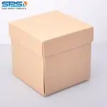 Упаковка для чашек из картона с крышкой (крафтовый картон)