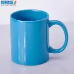 Чашка для сублимационной сублимации голубая FULL COLOR 330мл