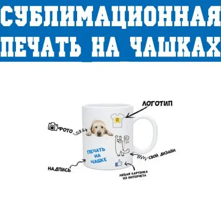 Друк на чашках