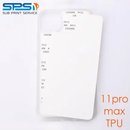 Чохол для сублімації 2D iPhone 11ProMax TPU (прозорий)