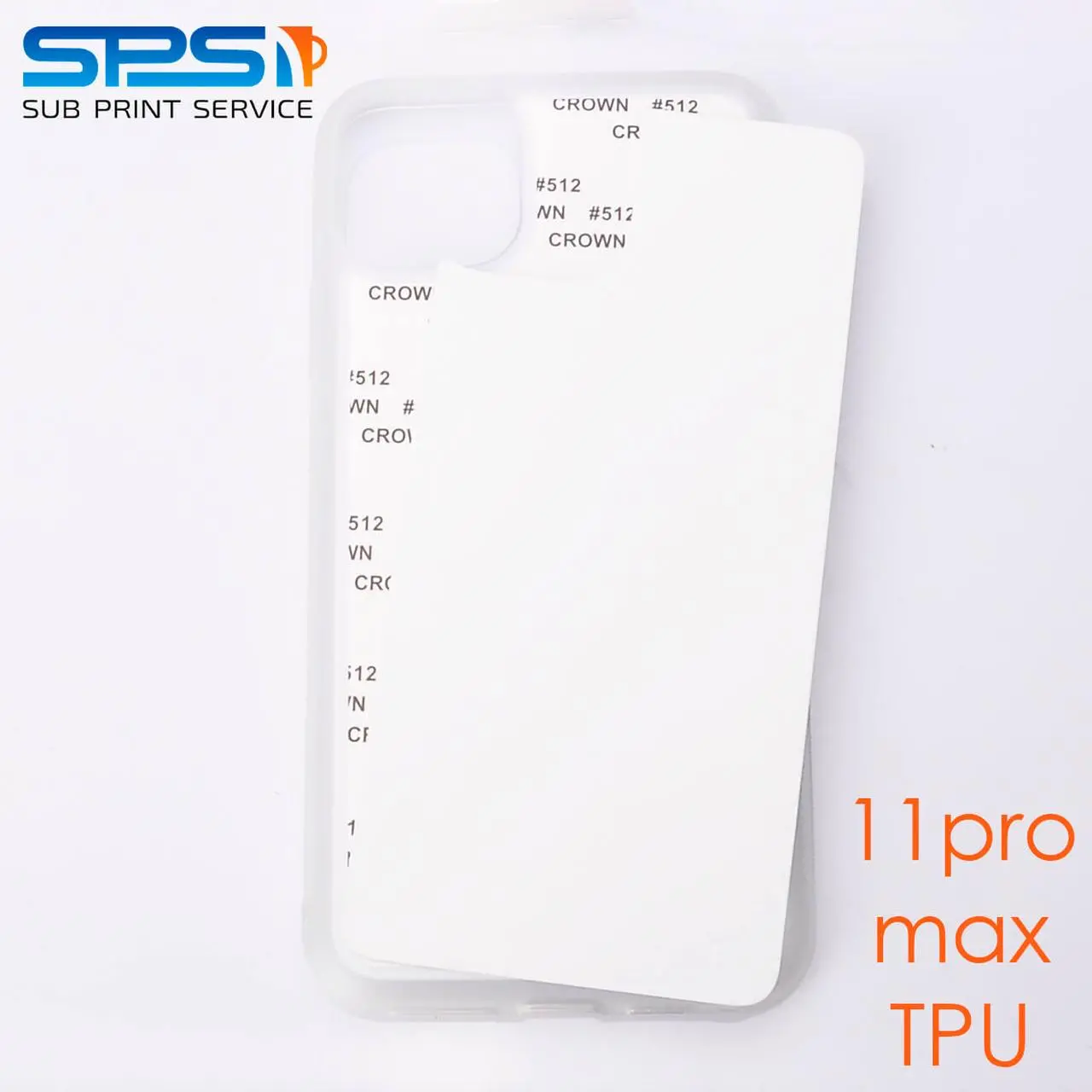 4203441238_chehol-dlya-sublimatsii Чохол для сублімації 2D iPhone 11ProMax TPU (прозорий)