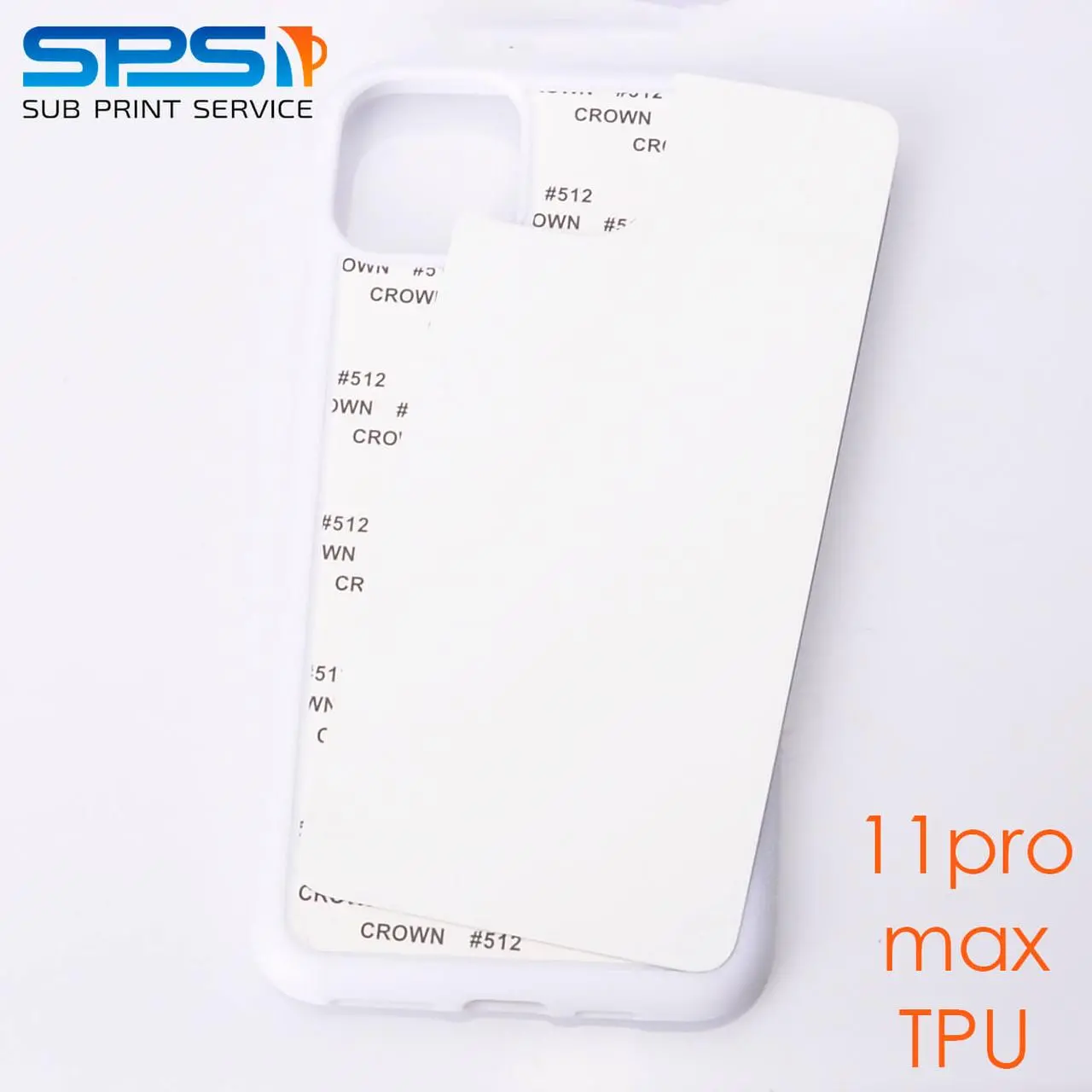 4203444161_chehol-dlya-sublimatsii Чохол для сублімації 2D iPhone 11ProMax TPU (білий)