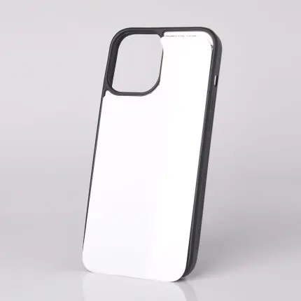 Чохол для сублімації 2D iPhone 12ProMax TPU (чорний)