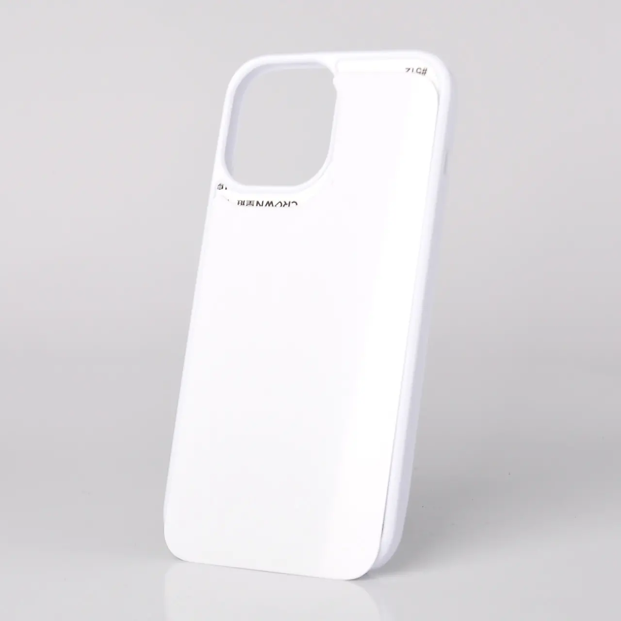 4203475513_chehol-dlya-sublimatsii Чохол для сублімації 2D iPhone 12ProMax TPU (білий)