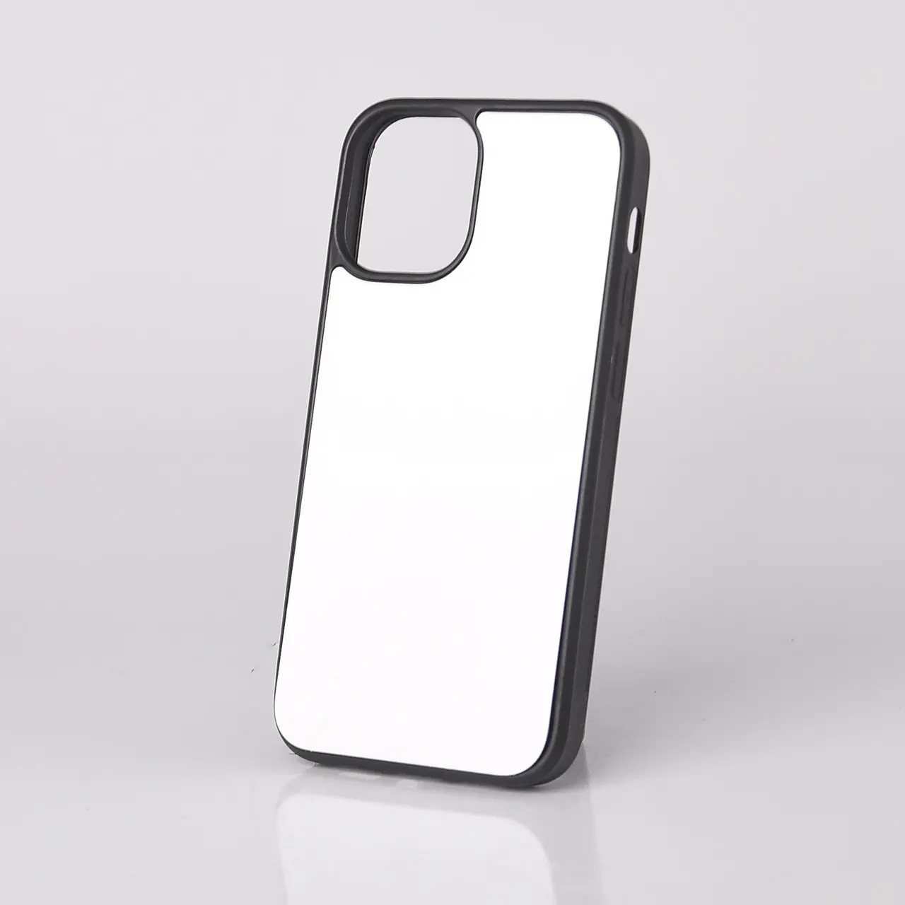 4203481312_chehol-dlya-sublimatsii Чохол для сублімації 2D iPhone 12Mini TPU (чорний)