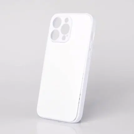 Чохол для сублімації 2D iPhone 14 ProMax TPU (білий)