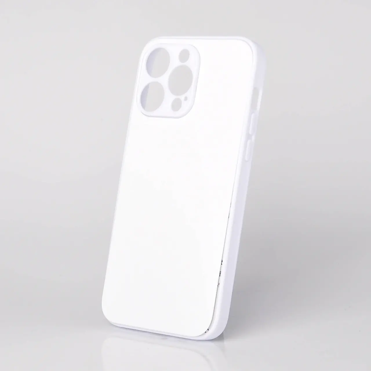 Чохол для сублімації 2D iPhone 14 ProMax TPU (білий)