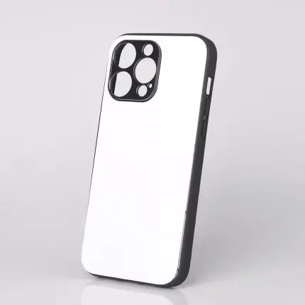 Чохол для сублімації 2D iPhone 14  ProMax TPU (чорний)