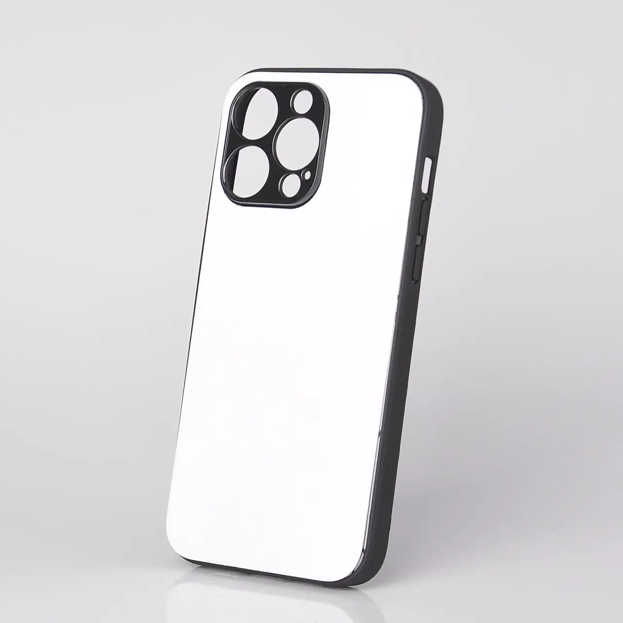 Чохол для сублімації 2D iPhone 14  ProMax TPU (чорний)