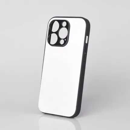 Чохол для сублімації 2D iPhone 14  Pro TPU (чорний)